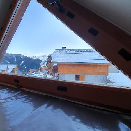 Joli appartement avec terrasse vue sur les montagnes Uvernet-Fours Extérieur photo